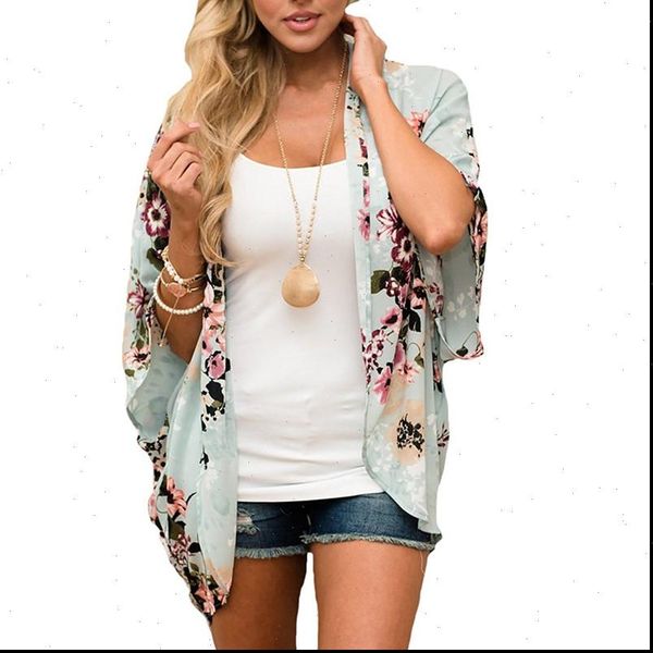 casual vintage kimono cardigan women shirt summer long crochet chiffon preto loose flora printed blouse, White
casual vintage kimono cardigan women shirt summer long crochet chiffon preto loose flora printed blouse, White