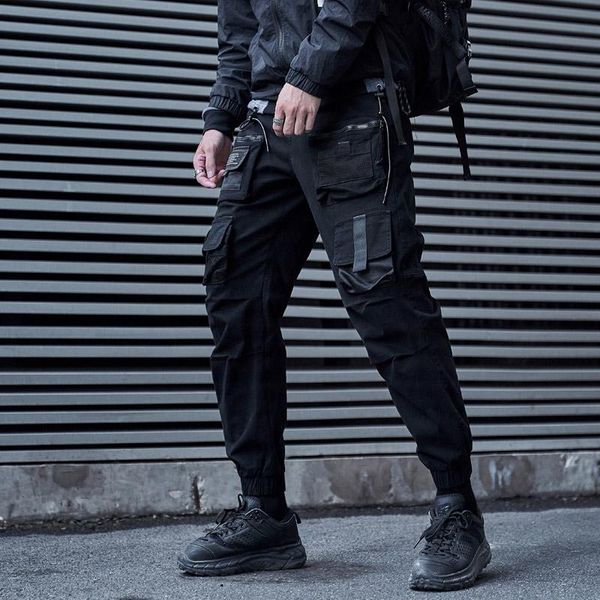 men's pants men joggers pockets cargo 2012 male trousers brand casual fashion slim streetwear solid bottoms sweatpants, Black
men's pants men joggers pockets cargo 2012 male trousers brand casual fashion slim streetwear solid bottoms sweatpants, Black