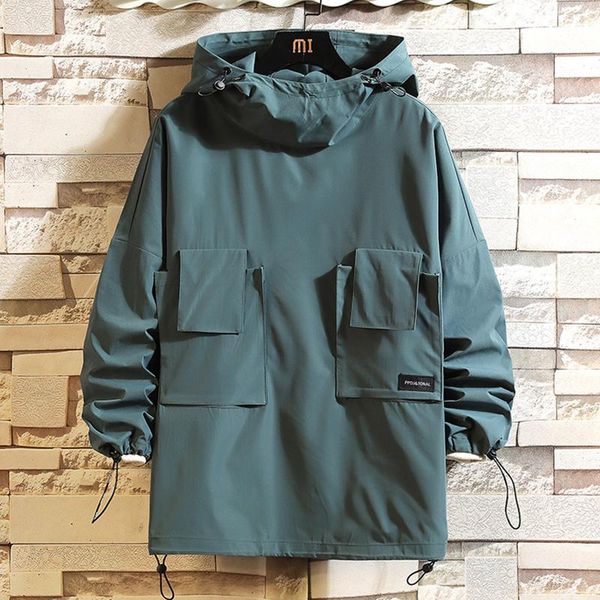 men's jackets jacket multi-pockets techwear pullover windbreaker men casual outwear adjustable hooded coats 5xl, Black;brown
men's jackets jacket multi-pockets techwear pullover windbreaker men casual outwear adjustable hooded coats 5xl, Black;brown