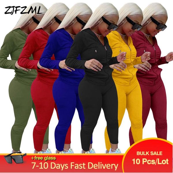 women's two piece pants bulk items wholesale lots tracksuit zipper pocket full sleeve hooded coat & slim sheath trouser autumn winter c, White
women's two piece pants bulk items wholesale lots tracksuit zipper pocket full sleeve hooded coat & slim sheath trouser autumn winter c, White