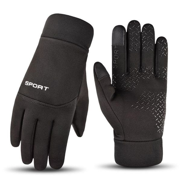 cycling gloves autumn winter full outdoor sports men women waterproof windproof warm touch-screen ski finger glove, Black
cycling gloves autumn winter full outdoor sports men women waterproof windproof warm touch-screen ski finger glove, Black