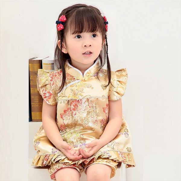 summer floral qipao childrens sets year chinese baby girls dresses short pants cheongsam outfits, White
summer floral qipao childrens sets year chinese baby girls dresses short pants cheongsam outfits, White