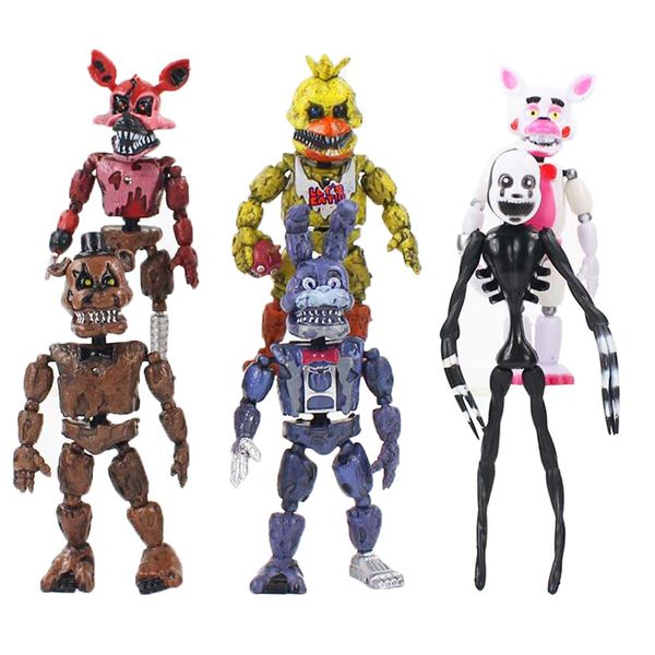 17cm 6pcs/lot anime animals bear rabbit duck chicken action figure anime model toy gifts for children
17cm 6pcs/lot anime animals bear rabbit duck chicken action figure anime model toy gifts for children