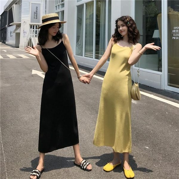 casual dresses women's solid color dress sleeveless slim sling split knitted maxi long plus size fashion elegant bodycon, Black;gray
casual dresses women's solid color dress sleeveless slim sling split knitted maxi long plus size fashion elegant bodycon, Black;gray