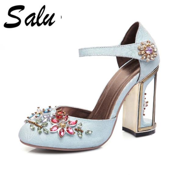 salu 2021 genuine leather women sandals sheepskin buckle strap classic elegant sweet ladies high heels shoes, Black
salu 2021 genuine leather women sandals sheepskin buckle strap classic elegant sweet ladies high heels shoes, Black