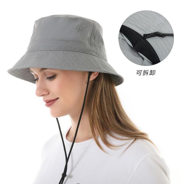 wide brim hats 2021 bucket hat women summer outdoor travel fishing sun bob solid color panama fisherman basin caps, Blue;gray
wide brim hats 2021 bucket hat women summer outdoor travel fishing sun bob solid color panama fisherman basin caps, Blue;gray