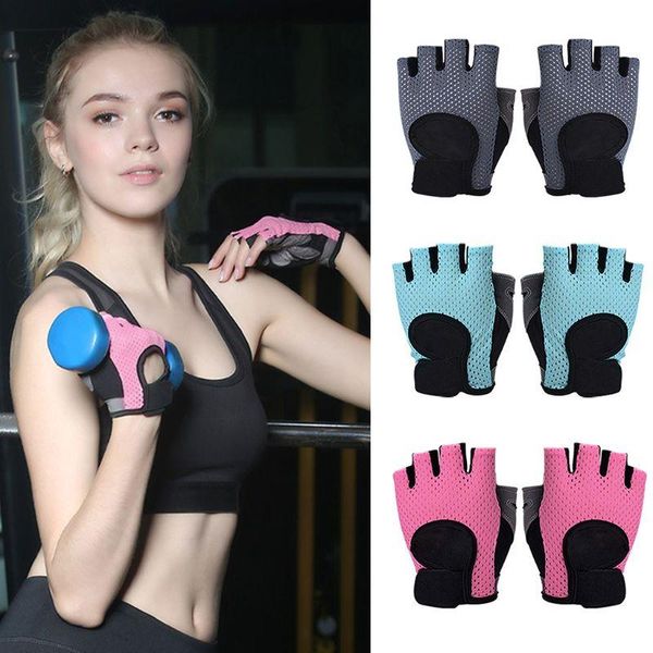 five fingers gloves women fitness half finger thin breathable mesh training gym weightlifting yoga anti slip padded sports mittens, Blue;gray
five fingers gloves women fitness half finger thin breathable mesh training gym weightlifting yoga anti slip padded sports mittens, Blue;gray