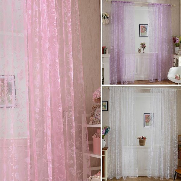 curtains tulle voile fabric transparent sheer screening living room home hanging decor window butterfly style decoration curtain & drapes
curtains tulle voile fabric transparent sheer screening living room home hanging decor window butterfly style decoration curtain & drapes