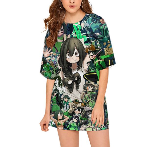 cloocl my hero academia women tee printed lady clothes loose short sleeve harajuku teens leisure outfits, White
cloocl my hero academia women tee printed lady clothes loose short sleeve harajuku teens leisure outfits, White