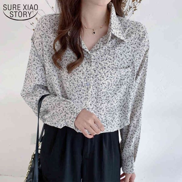 autumn vintage loose women's shirts printed long sleeve chiffon blouse korean fashion chic floral shirt ladies 11138 210508, White
autumn vintage loose women's shirts printed long sleeve chiffon blouse korean fashion chic floral shirt ladies 11138 210508, White