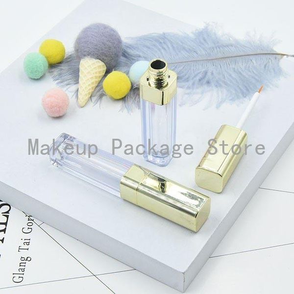 storage bottles & jars 4ml high-end square beauty makeup tool, professional clear&gold eyeliner tube, plastic empty eyelashes growth liquid
storage bottles & jars 4ml high-end square beauty makeup tool, professional clear&gold eyeliner tube, plastic empty eyelashes growth liquid
