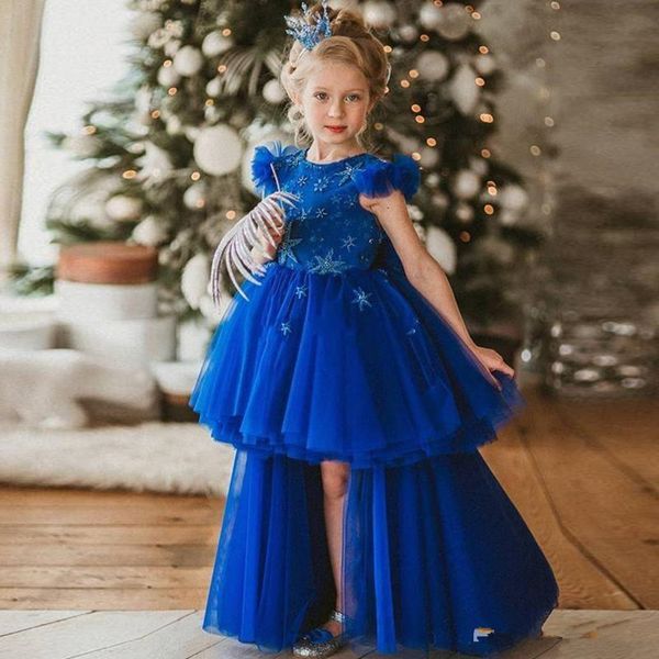 2021 high low flower girl dresses jewel neck sequined beaded pageant sleeveless ruffle tiered skirts custom made birthday gowns, White;blue
2021 high low flower girl dresses jewel neck sequined beaded pageant sleeveless ruffle tiered skirts custom made birthday gowns, White;blue