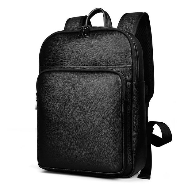 backpack men bag genuine leather men's male natural lapcomputer bags waterproof travel school
backpack men bag genuine leather men's male natural lapcomputer bags waterproof travel school