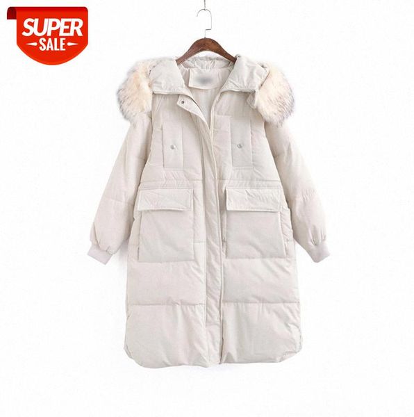 940259 big fur collar hooded cotton-padded jacket women loose and thick mid-length korean style fashion warm student #tx0z, Black
940259 big fur collar hooded cotton-padded jacket women loose and thick mid-length korean style fashion warm student #tx0z, Black