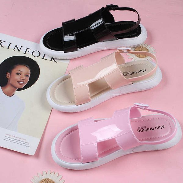 sandals summer pvc women jelly shoes platform muffin low heel open toe back buckle strap casual fashion ladies shoe beach hets, Black
sandals summer pvc women jelly shoes platform muffin low heel open toe back buckle strap casual fashion ladies shoe beach hets, Black