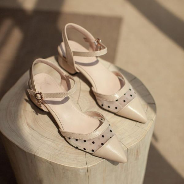 sandals ochanmeb chic see through mesh net polka dot closed toe shoes women big plus size 43 ankle strap buckled spring summer, Black
sandals ochanmeb chic see through mesh net polka dot closed toe shoes women big plus size 43 ankle strap buckled spring summer, Black
