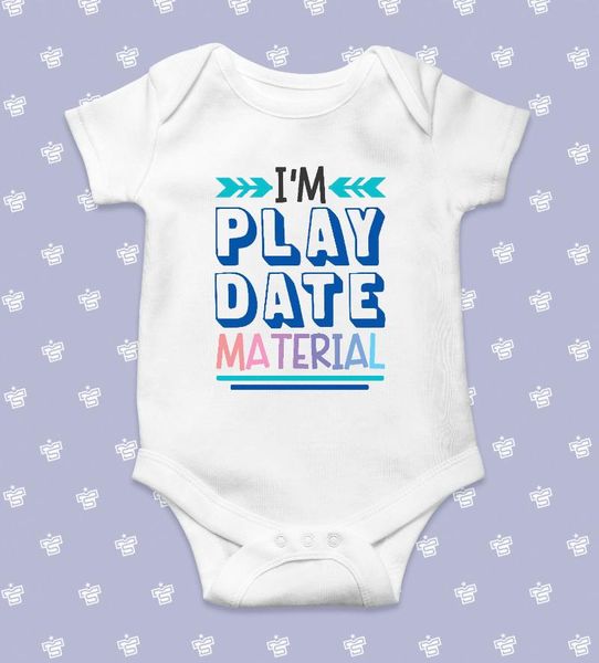 rompers baby boy clothes i' play date material bodysuit shower gift funny girl, Blue
rompers baby boy clothes i' play date material bodysuit shower gift funny girl, Blue