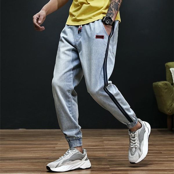 japanese style fashion men jeans vintage loose slack bottom harem cargo pants side stripe streetwear hip hop joggers men's, Blue
japanese style fashion men jeans vintage loose slack bottom harem cargo pants side stripe streetwear hip hop joggers men's, Blue