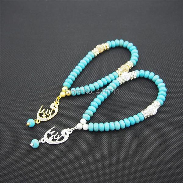 charm bracelets l150113020 howlite rondelles islamic muslim prayer beads 33beads misbaha sibha, Golden;silver
charm bracelets l150113020 howlite rondelles islamic muslim prayer beads 33beads misbaha sibha, Golden;silver