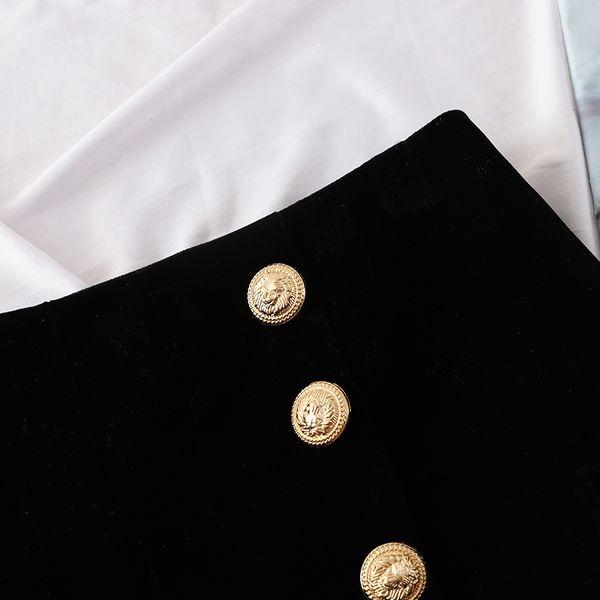 double breasted velvet women outside 2021 new autumn wear high waist slim casual ladies short shorts femme, White;black
double breasted velvet women outside 2021 new autumn wear high waist slim casual ladies short shorts femme, White;black