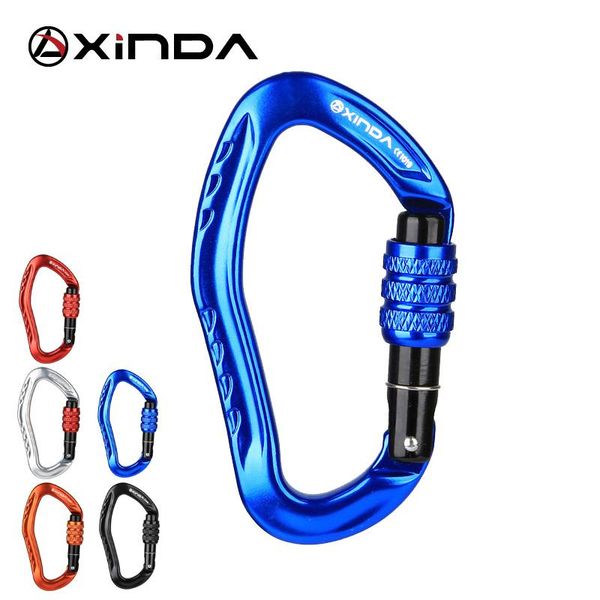 outdoor rock climbing carabiner 22kn safety lock aluminum alloy spring-loaded gate buckle survive protective equipment cords, slings and web
outdoor rock climbing carabiner 22kn safety lock aluminum alloy spring-loaded gate buckle survive protective equipment cords, slings and web