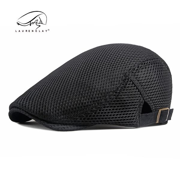 summer spring mesh men women beret cap, breathable adjustable peaked visor flat hat casual driving berets golf newsboy cap, Blue;gray
summer spring mesh men women beret cap, breathable adjustable peaked visor flat hat casual driving berets golf newsboy cap, Blue;gray