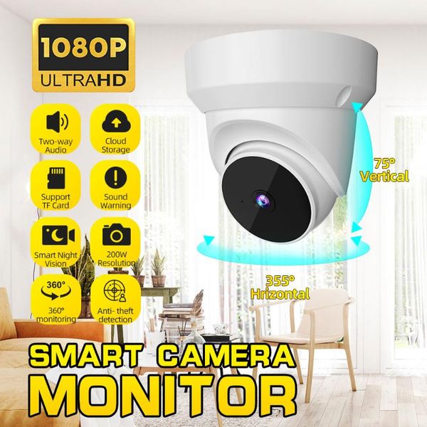 h.265 dome pan tilt wifi ai ip camera 360° night vision app control moving detection home security baby monitor cameras
h.265 dome pan tilt wifi ai ip camera 360° night vision app control moving detection home security baby monitor cameras