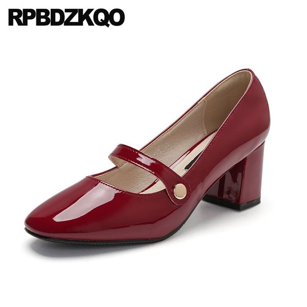 dress shoes size 4 34 square toe mary jane medium heels patent leather block for women pumps fashion thick korean wine red 2021 high, Black
dress shoes size 4 34 square toe mary jane medium heels patent leather block for women pumps fashion thick korean wine red 2021 high, Black