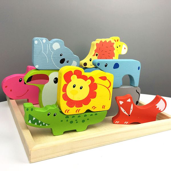 20*20 cm 3d big wood puzzle jigsaw for children baby wooden cartoon animal puzzles montessori educational toy kids gifts
20*20 cm 3d big wood puzzle jigsaw for children baby wooden cartoon animal puzzles montessori educational toy kids gifts