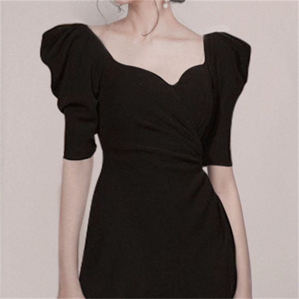 casual dresses women high slit vintage solid a line short sleeve square neck midi party summer wvwp, Black;gray
casual dresses women high slit vintage solid a line short sleeve square neck midi party summer wvwp, Black;gray
