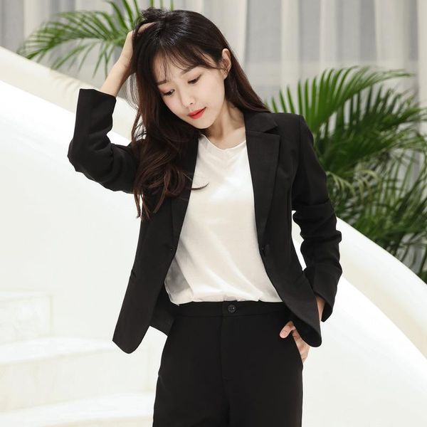 women's suits & blazers set female 18 autumn and winter temperament fashion plaid thick small suit + trousers elegant two-piece profess, White;black
women's suits & blazers set female 18 autumn and winter temperament fashion plaid thick small suit + trousers elegant two-piece profess, White;black
