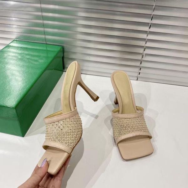 70% off wholesale flip-flops female square peep toe shiny crystal decor shallow mouth sandals summer air mesh thin high heel slipper party w, Black
70% off wholesale flip-flops female square peep toe shiny crystal decor shallow mouth sandals summer air mesh thin high heel slipper party w, Black