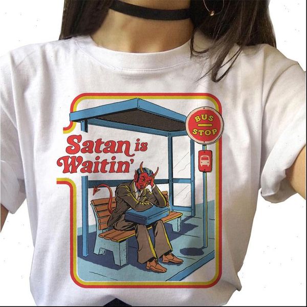 satan death demon girl womens t shirt horror devil grim reaper baphomet harajuku graphic evil female top, White
satan death demon girl womens t shirt horror devil grim reaper baphomet harajuku graphic evil female top, White