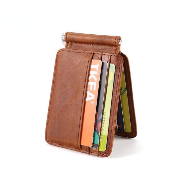 card holders crazy horse leather retro real pickup bag multi-functional usd clip rfid multi slot bank set, Brown;gray
card holders crazy horse leather retro real pickup bag multi-functional usd clip rfid multi slot bank set, Brown;gray