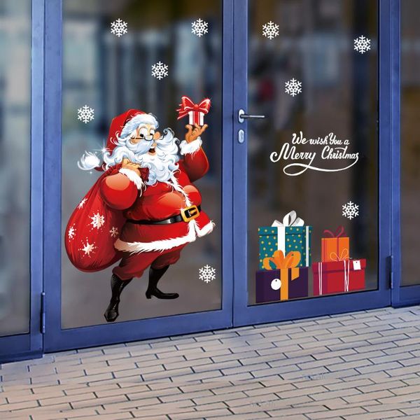 window stickers christmas wall year decoration double-sided static claus tree room snowflake
window stickers christmas wall year decoration double-sided static claus tree room snowflake
