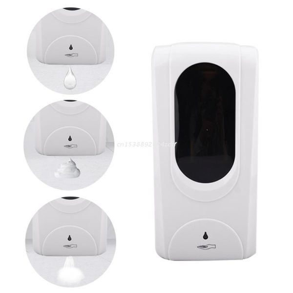 liquid soap dispenser 1200ml automatic touchless mist spray wall mounted infrared sensor kitchen refillable hand gel machine dropship
liquid soap dispenser 1200ml automatic touchless mist spray wall mounted infrared sensor kitchen refillable hand gel machine dropship
