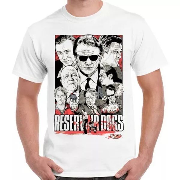 reservoir dogs tarantino movie vintage retro t shirt 734, White;black
reservoir dogs tarantino movie vintage retro t shirt 734, White;black