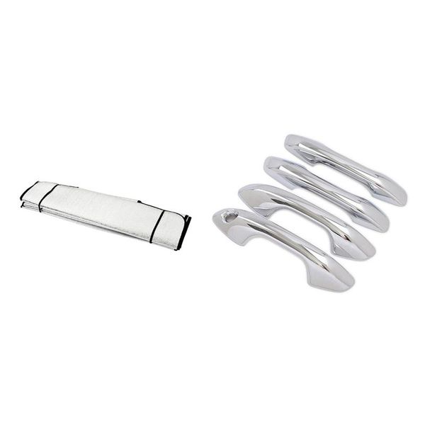 car foldable windshield sunshade silver 140 x 70cm & for kia rio 4 x-line 2021 abs chrome door handle cover motorcycle
car foldable windshield sunshade silver 140 x 70cm & for kia rio 4 x-line 2021 abs chrome door handle cover motorcycle
