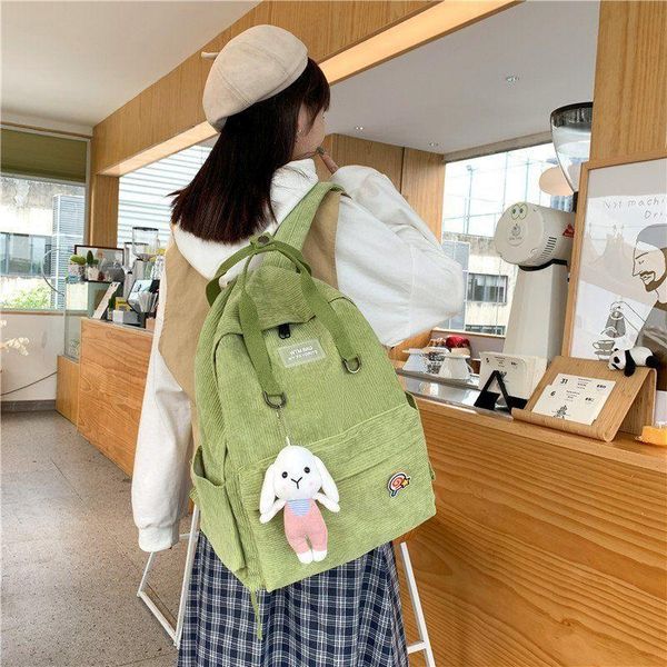 backpack corduroy schoolbag female middle school students junior high ins feng sen korean campus simple
backpack corduroy schoolbag female middle school students junior high ins feng sen korean campus simple