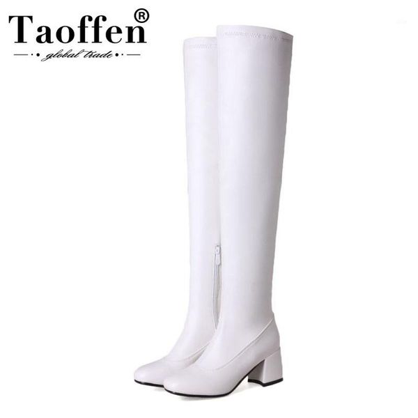 boots taoffen plus size 32-46 over knee women winter high heels stretch shoes vintage square toe warm thigh1, Black
boots taoffen plus size 32-46 over knee women winter high heels stretch shoes vintage square toe warm thigh1, Black