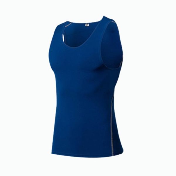 running jerseys summer sports tights men's quick-drying breathable stretch bottoming clothes undershirts fitness training vests, Black;blue
running jerseys summer sports tights men's quick-drying breathable stretch bottoming clothes undershirts fitness training vests, Black;blue