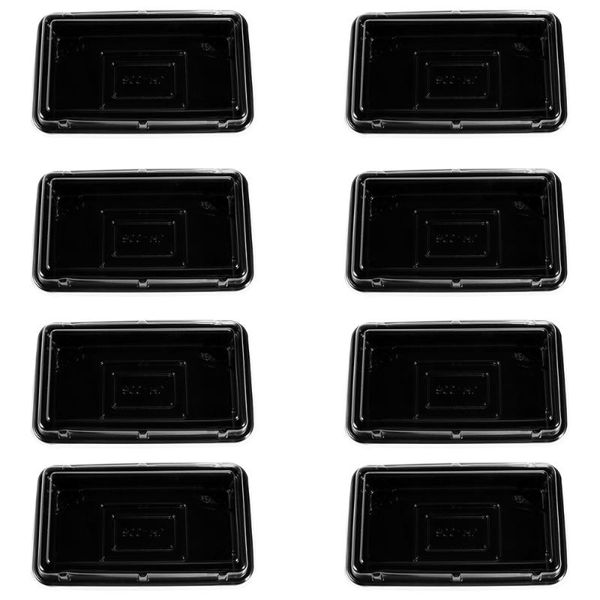 50pcs cake tray disposable package box take-out rectangular transparent (black tray) gift wrap
50pcs cake tray disposable package box take-out rectangular transparent (black tray) gift wrap