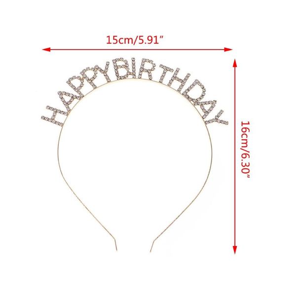 hair clips & barrettes g6df women girls happy birthday tiara headband glitter rhinestone jewelry letters princess crown party metal accessor, Golden;silver
hair clips & barrettes g6df women girls happy birthday tiara headband glitter rhinestone jewelry letters princess crown party metal accessor, Golden;silver