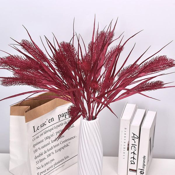 decorative flowers & wreaths 1 brunch 5 heads bulrush natural artificial plants colorful grass phragmites fake flower wedding home decoratio
decorative flowers & wreaths 1 brunch 5 heads bulrush natural artificial plants colorful grass phragmites fake flower wedding home decoratio