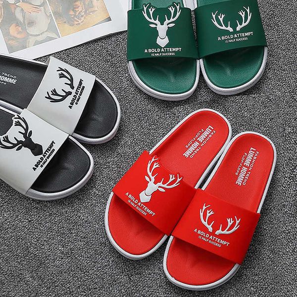 summer slides women sport slippers non-slip soft bottom indoor outdoor 3d deer slide sandals men couple shoes ladies flip flops y0731, Black
summer slides women sport slippers non-slip soft bottom indoor outdoor 3d deer slide sandals men couple shoes ladies flip flops y0731, Black