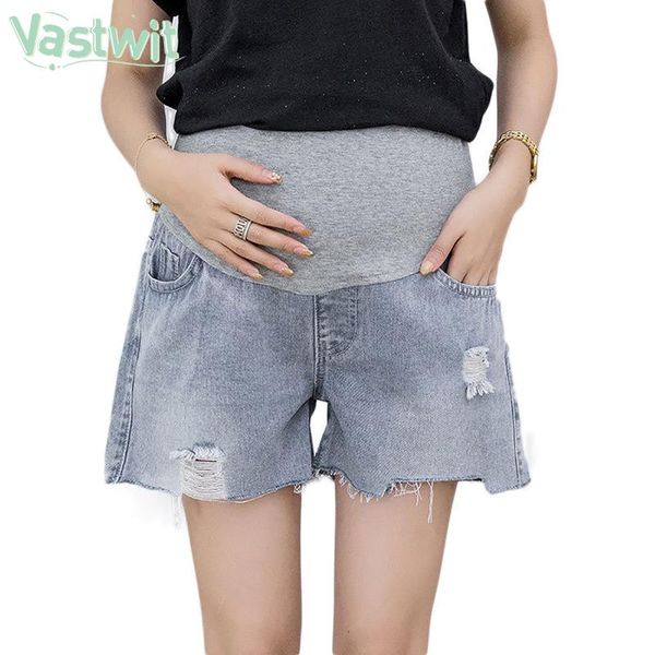 summer maternity belly shorts pregnant women denim holes pregnancy loose short pants stretch clothes bottoms, White
summer maternity belly shorts pregnant women denim holes pregnancy loose short pants stretch clothes bottoms, White