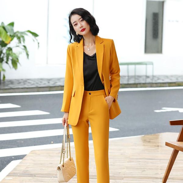 women's two piece pants fabric formal women business suits ol styles office ladies work wear pantsuits professional blazers tro, White
women's two piece pants fabric formal women business suits ol styles office ladies work wear pantsuits professional blazers tro, White