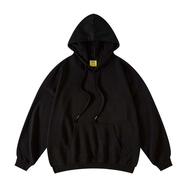 autumn and winter men's fashion brand solid color loose hoodie sweater team activity printed shift clothes, Black
autumn and winter men's fashion brand solid color loose hoodie sweater team activity printed shift clothes, Black
