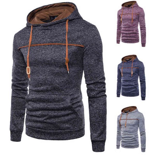 men's hoodies & sweatshirts mens jacquard fashion trend long sleeve drawstring hooded male spring fleece casual loose with pocket lmbs, Black 
men's hoodies & sweatshirts mens jacquard fashion trend long sleeve drawstring hooded male spring fleece casual loose with pocket lmbs, Black
