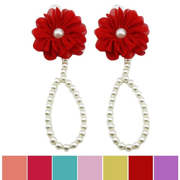 anklets 1pair for women pearl chiffon barefoot toddler foot flower beach sandals boho jewelry pulseras tobilleras mujer#l30, Red;blue
anklets 1pair for women pearl chiffon barefoot toddler foot flower beach sandals boho jewelry pulseras tobilleras mujer#l30, Red;blue